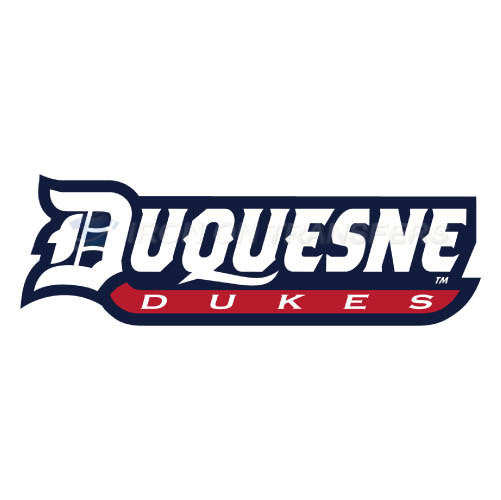 Duquesne Dukes Logo T-shirts Iron On Transfers N4294 - Click Image to Close